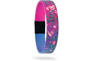 ZOX Bracelets — Stretchy Elastic Band with Motivational Affirmations and Beautiful Artwork, Great Wristband Gift for Men & Women of All Ages