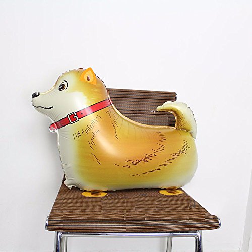 image for OuMuaMua Walking Animal Balloons Pet Dog Balloons - 6pcs Puppy Dogs Bi