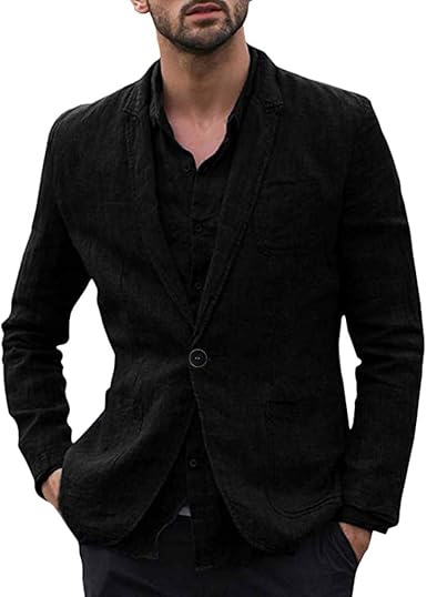 plus size linen suit