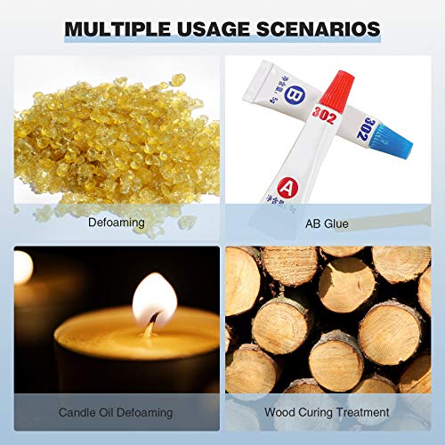 5 Gallon Vacuum Chamber,22L Vacuum ChamberWithout Vacuum Pump，Acrylic Lid Stainless Steel