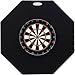 Dart-Stop 36 inch Black Octagon Pro Dart Board Back Board | Wall Protector | Dartboard Surround