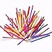 100 Pcs 9 in x 6 in(1.4mil.) Clear Flat Cello Cellophane Treat Bags Good for Bakery, Cookies, Candies ,Dessert with random color Twist Ties!