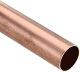 Sourcing Map Copper Round Tube 15mm OD 0.5mm Wall 100mm Length view 3