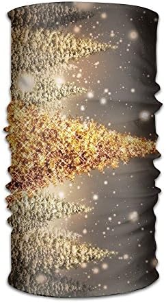 QWDAS Christmas Tree Lit Up Fashionable Outdoor Hundred Change Headscarf Original Multifunctional Headwear