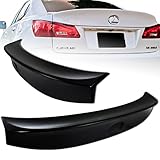 HK5 2006-2013 Lexus IS250 IS350 Black ABS WALDS Style Rear Trunk Spoiler Wing