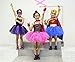 AQTOPS Superhero Costume for Girls Medium