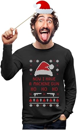 now i have a machine gun ho ho ho sweater