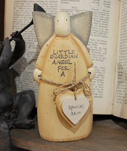 East of India Wooden Guardian Angel For a Special Mum Figure - Gift for Mum
