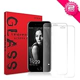 iPhone 8 7 Screen Protector 2 Pack, 9H Hardness, Crystal Clear, No Bubbles, 3D Touch Compatible, UPMSX Tempered Glass Screen Protector for Apple iPhone 8 7