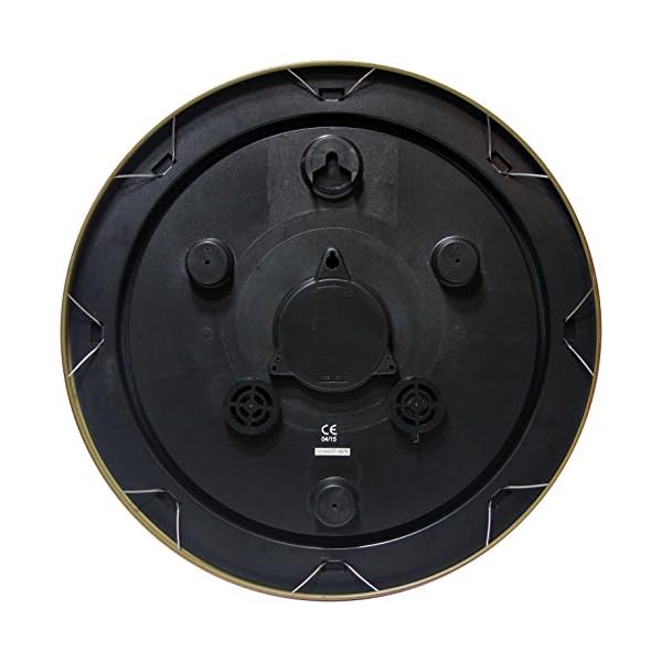 Infinity Instruments Craftsman Wall Clock, 18 inch, Copper The Home