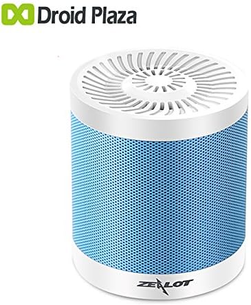 Zealot S5 2000mah 12 Hours Battery FM Radio Portable Wireless Bluetooth Speaker Mini Loudspeaker MP3 AUX USB TF Slot White and Blue Colors