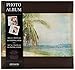 Pinnacle Frames and Accents 2UP Retro Travel Painted Beach Scene Photo Album