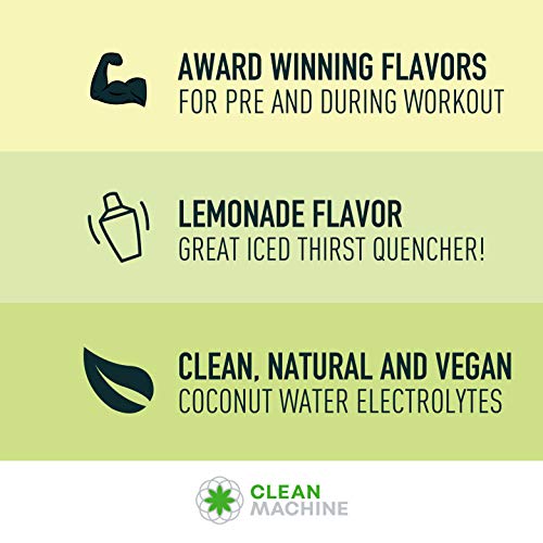 Clean BCAA 211 Food Sourced Vegan BCAAs Powder & Coconut Water