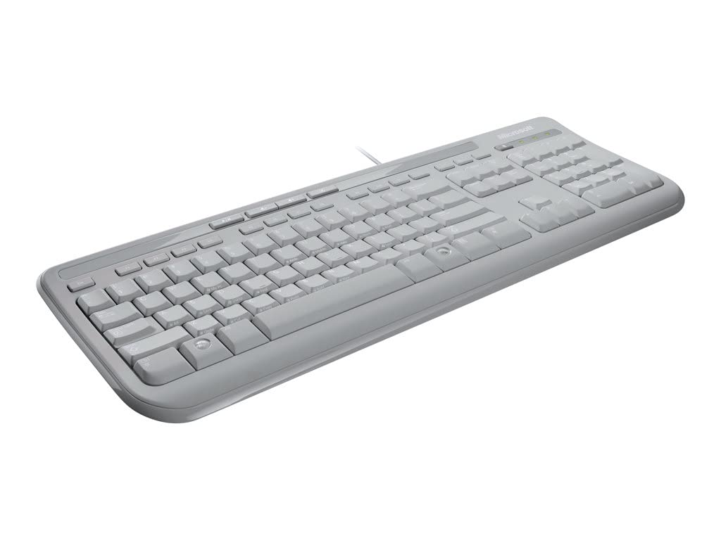 Microsoft Wired Keyboard 600 Wired Keyboard Azerty white