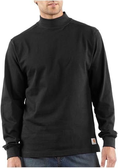 Download Amazon.com: Carhartt Shirts T-Shirts Mock Turtleneck Work ...