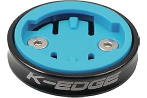 K-Edge | Gravity Top Cap Bicycle Computer Mount | Wahoo | Black