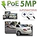 GW Security 5 Megapixel 2592 x 1920 Pixel 4X Optical Zoom Outdoor PoE 1920P Security Dome IP Camera with 2.8-12mm Varifocal Motorized Zoom Len and 30Pcs IR LED up to 80FT IR Distance