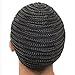 Vivica A Fox Hair Collection Cornrow Pro Cap Horseshow with Comb, Medium, 1B, 2 Ounce