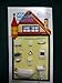 1/4 inch Scale BathRoom Set - Dollhouse Miniature