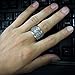 FANSING Jewelry Mens Stainless Steel Chinese Ancient Guardian Beast Spinner Rings