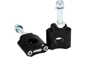 OUTLAW RACING PRODUCTS Outlaw Racing 12074 Kawasaki Bar Handlebar Mounts Riser Clamp 7/8" KX 125 KX 250 KX250F