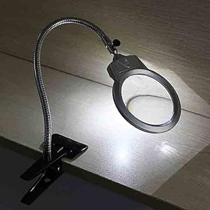 225x 5x Led Ingrandimento Da Tavolo Lampada Da Tavolo Lente