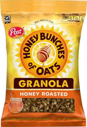 POST HONEY BUNCHES OF OATS, GRANOLA HONEY ROASTED, 11.0 OZ