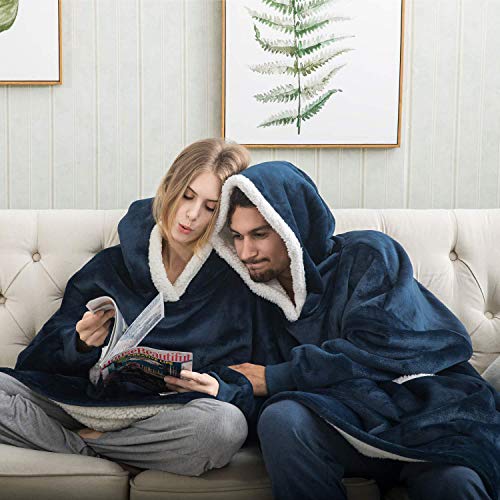 cotton yangda Hoodie deken, oversized hoodie sweatshirt, originele deken sweatshirt, super zacht, gezellig, warm… - Image 3