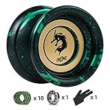 INONE Dragons Yoyo Non Responsive Yo-yos Aluminum Alloy Metal Unresponsive Yoyos (Venom)