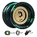 INONE Dragons Yoyo Non Responsive Yo-yos Aluminum Alloy Metal Unresponsive Yoyos (Venom)