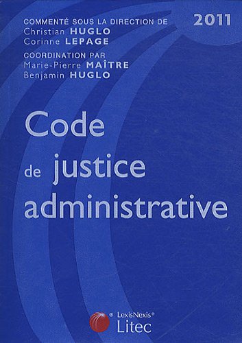 Code de justice administrative, 2011