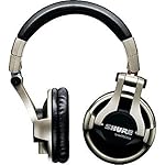 Shure SRH750DJ Professional Quality DJ Headphones (Gold)