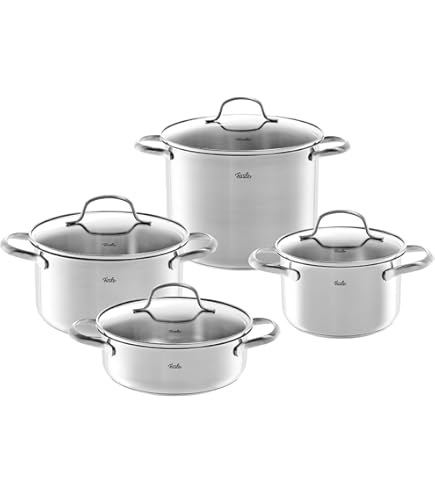 Amazon.com: Fissler San Francisco 3-Piece Stainless Steel Saucepan