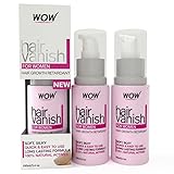 New WOW Hair Vanish For Women - Best Hair Retardant - 100ml / 3.4oz - Long Lasting Hair Removal For Women - New Improved Formula (Pack of 3)
