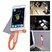 Laptop Computer USB Keyboard Light Lamp with Lightning Charging Port for iPad iPhone 5/5C/5S/6/6 Plus - Best Portable Led Book Reading Light - Mosquito Repellent Lights - Lifetime Warranty! (Orange)