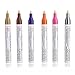 ROSENICE Fine Paint Waterproof Art Oil Marker Pen,12 Colors