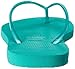 Havaianas Women's Slim Flip Flop Sandal, Lake Green/Lake Green, 7/8 M US
