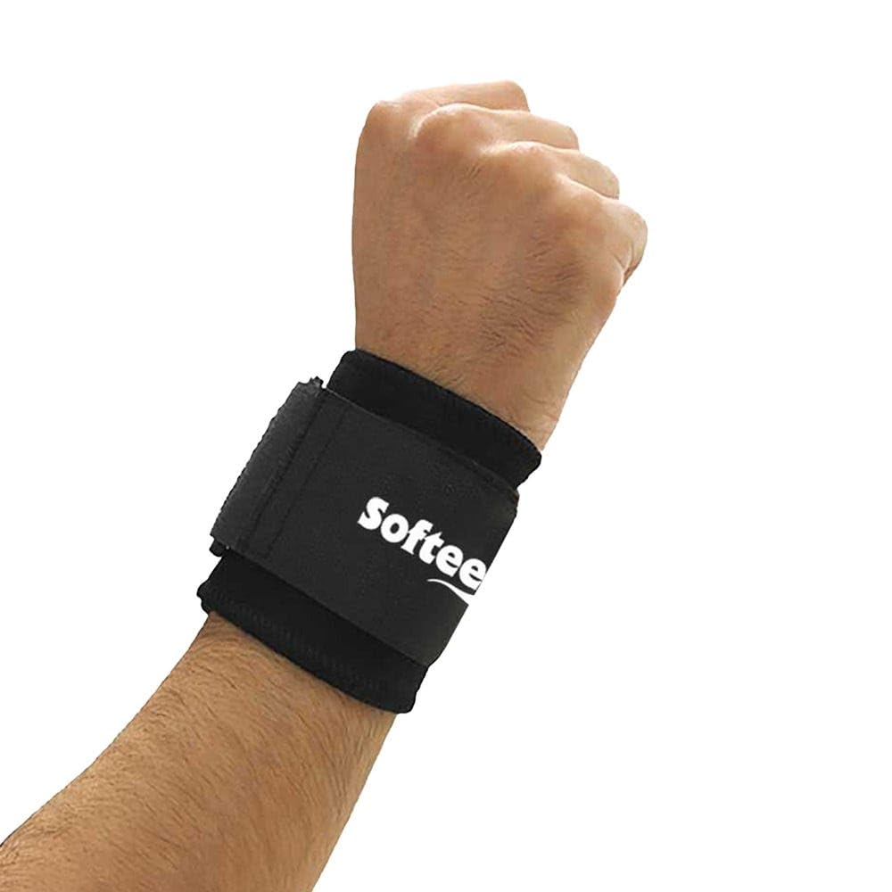 Softee Equipment 0004552 Wristband, White, S