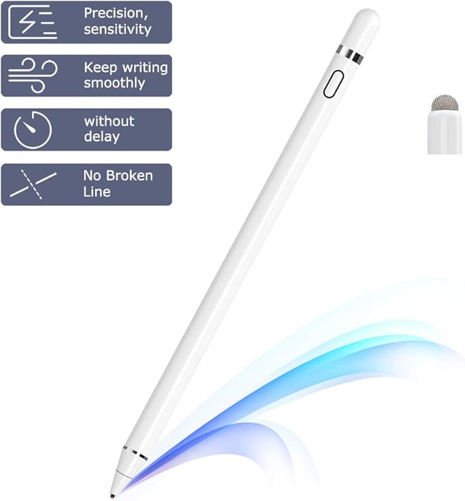 KECOW Stylus Pen for Touch Screens, Capacitive Rechargeable Styli with