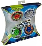 Hot Wheels Spin Shotz 4 Pack with Special Edition Disc (Designs May Vary)