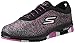 Skechers Performance Women's Go Flex - Ability Walking Shoe,Black/Hot Pink,9.5 M US