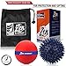 Epitomie Fitness Zen Energy Pro Massage Balls - Large Ball for Massage & Large Spiky Reflexology Ball Makes Perfect Roller Ball Massager Set for Self Massages & Myofascial Release