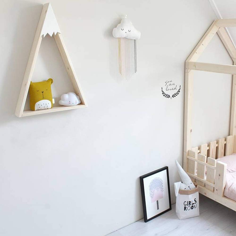 Voxloud Com Casiers Etageres Et Tiroirs Rangement Et Organisation Toogoo 2 Pieces Set Mur De Chambre De Bebe Mur En Bois De Neige Montagne Etagere Chambre Des Enfants Decoration Jouet Livres Rack De Stockage