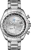 Timex Men's Quartz Watch Aviator Fly-Back Chrono T2P104 with Metal Strap