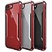 Raptic Shield, Compatible with Apple iPhone 8 Plus & iPhone 7 Plus (Formerly Defense Shield) - Military Grade Drop Tested, Anodized Aluminum, TPU, and Polycarbonate Protective Case, (Red)