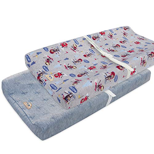BlueSnail Plush Super Soft and Comfy Changing Pad Cover Change Table