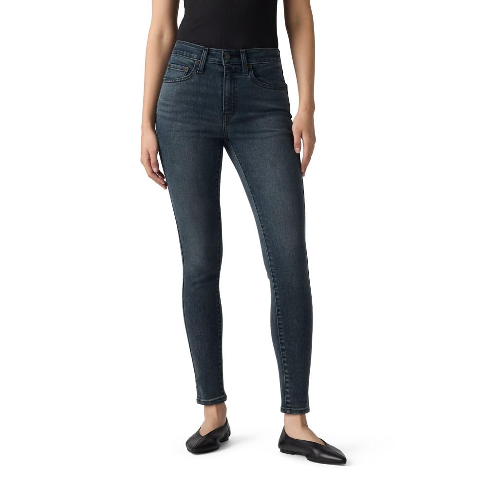 Levi's Women's 721 High Rise Skinny Jeans (Also Available in Plus), (New) Exit Stage Left (Stretch), 32 Regular Image