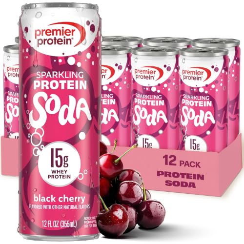 Premier Protein Sparkling Protein Soda Cherry 15g