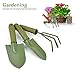 Gardening Plant Pot 3 Pieces Gardening Tools Small Shovel/Rake/Spade