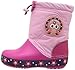 crocs Lights Lodge Point Night Owl Slip-On (Toddler/Little Kid), Party Pink/Candy Pink, 12 M US Little Kid